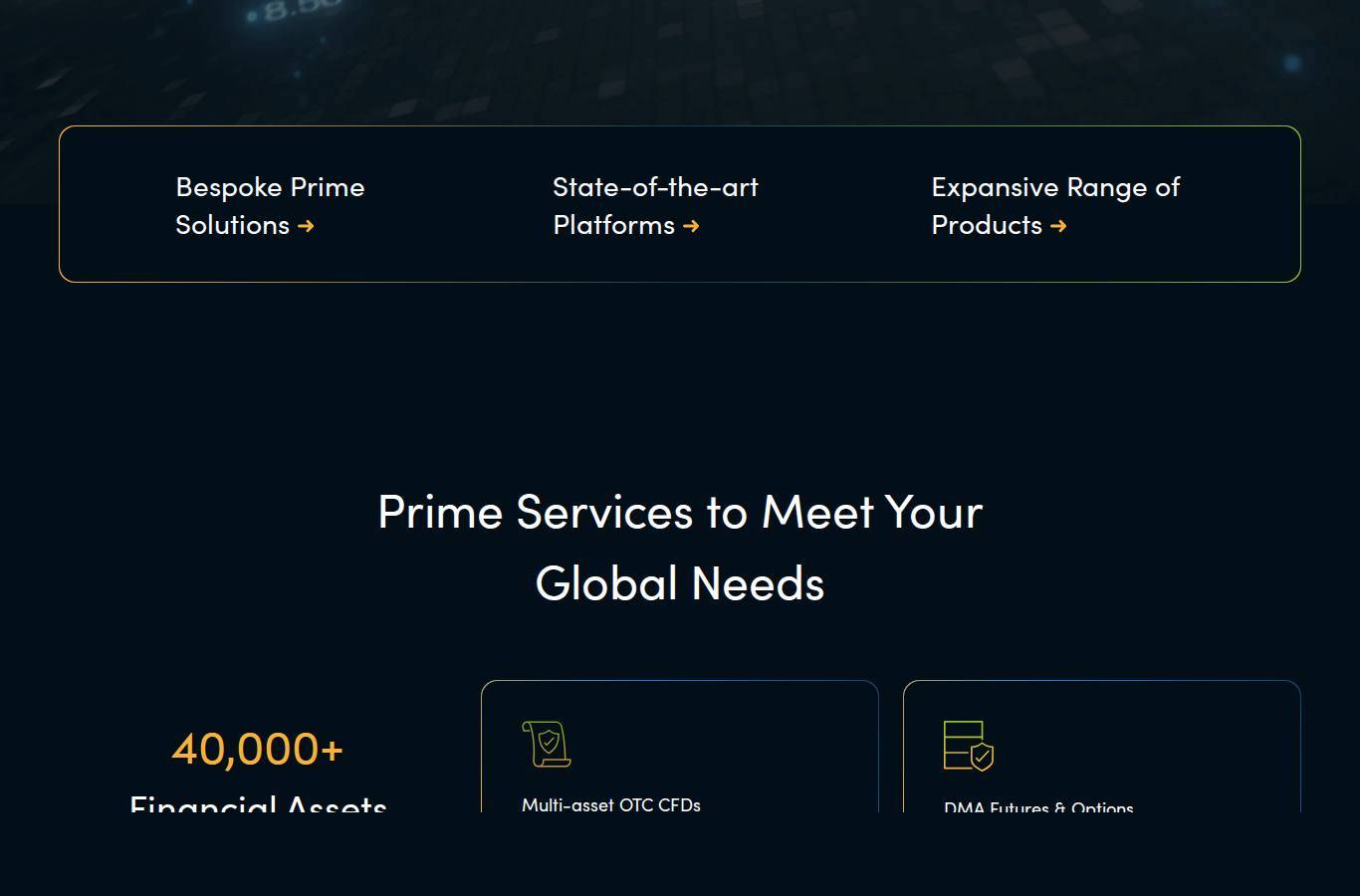 The platform page on the Scope Markets SA website